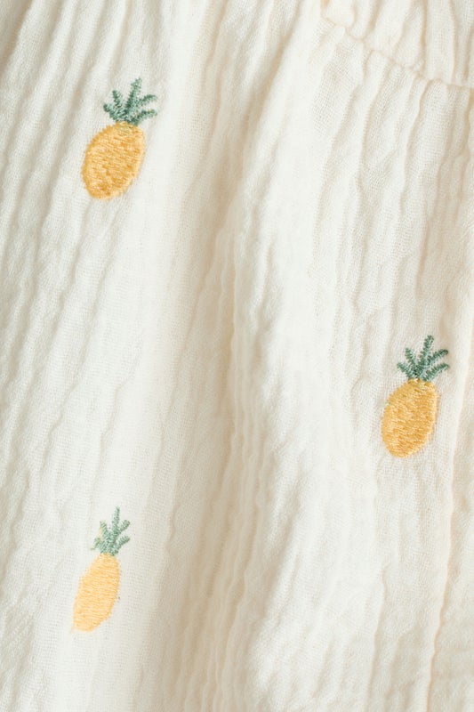 Cotton muslin jumpsuit