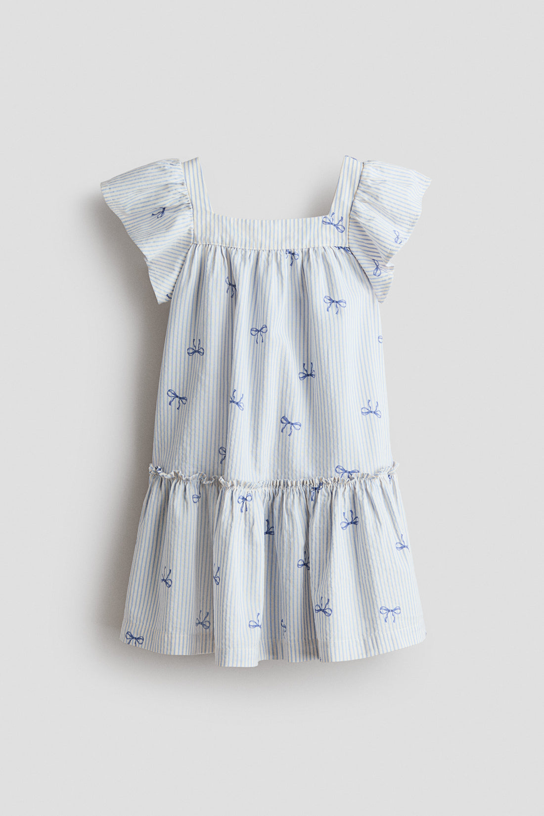 Flared cotton dress