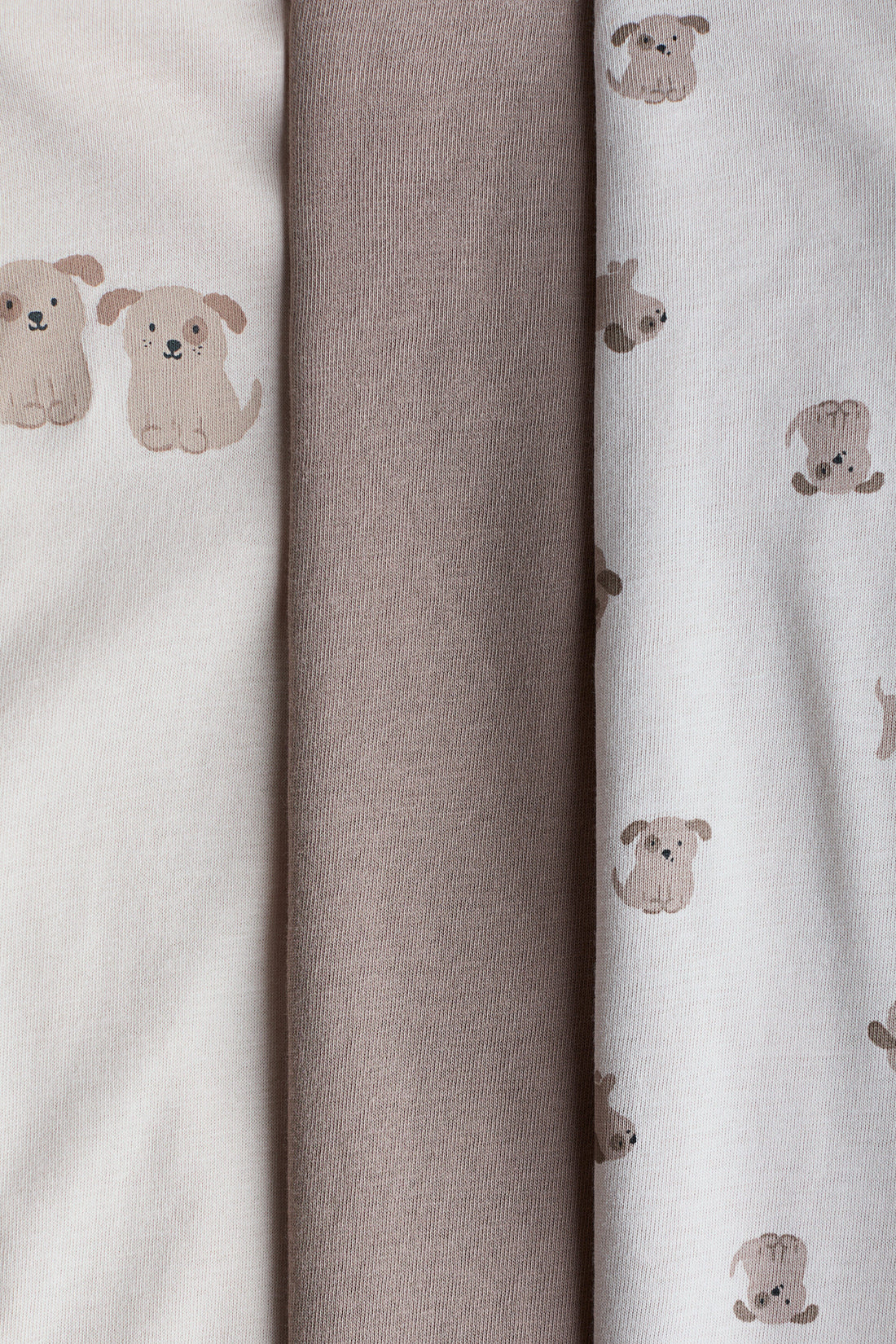 3-pack zip-up sleepsuits