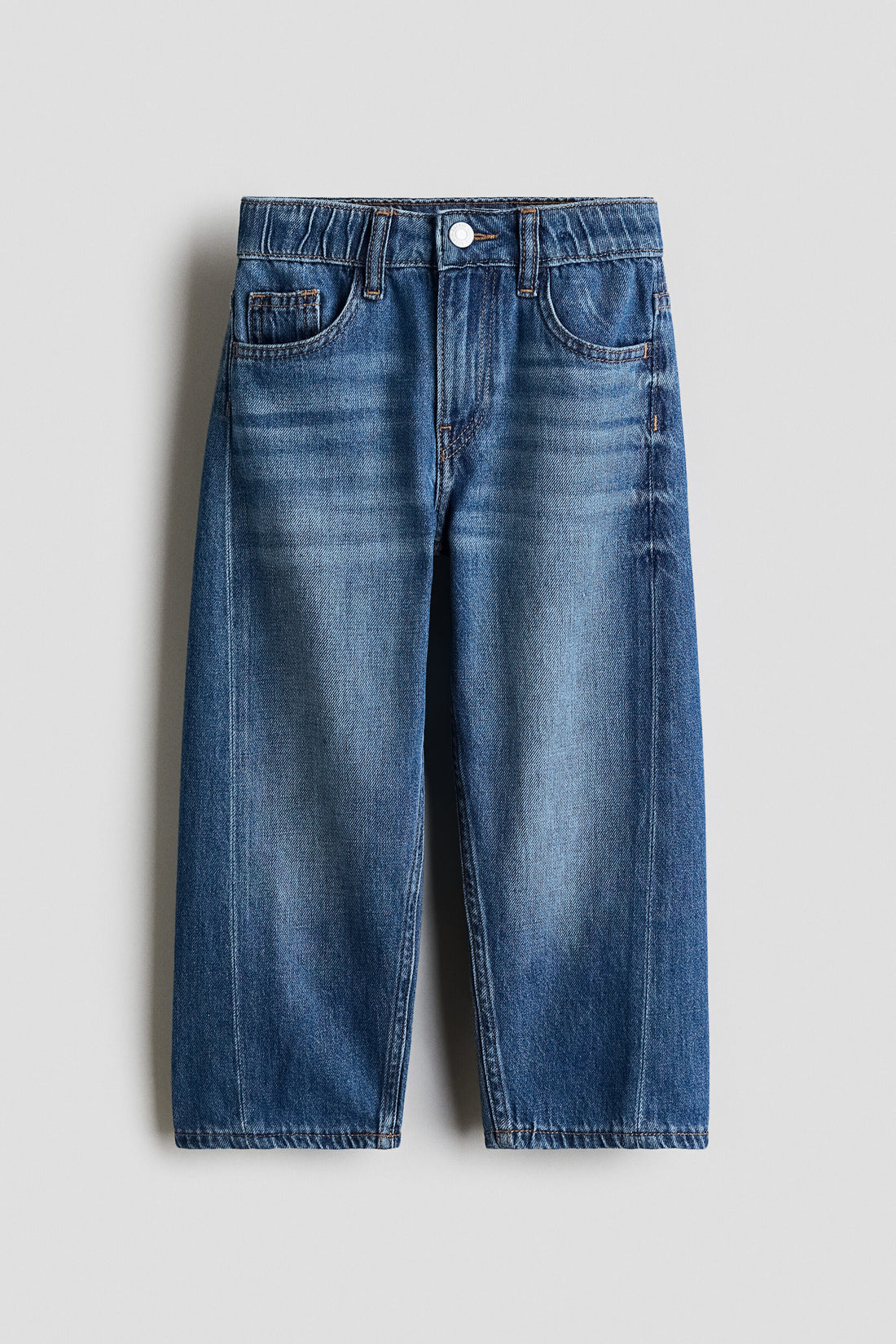 Loose Fit Barrel Jeans - 3Y