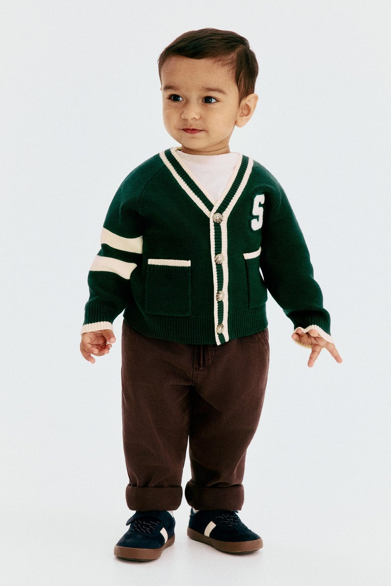 Cotton twill trousers - 18M