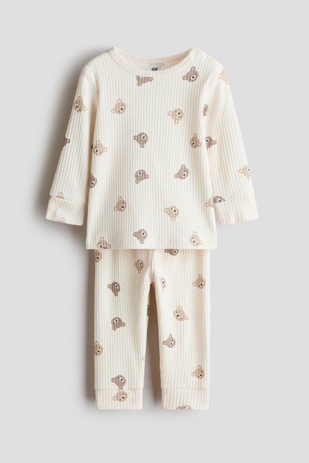 2-piece printed cotton set