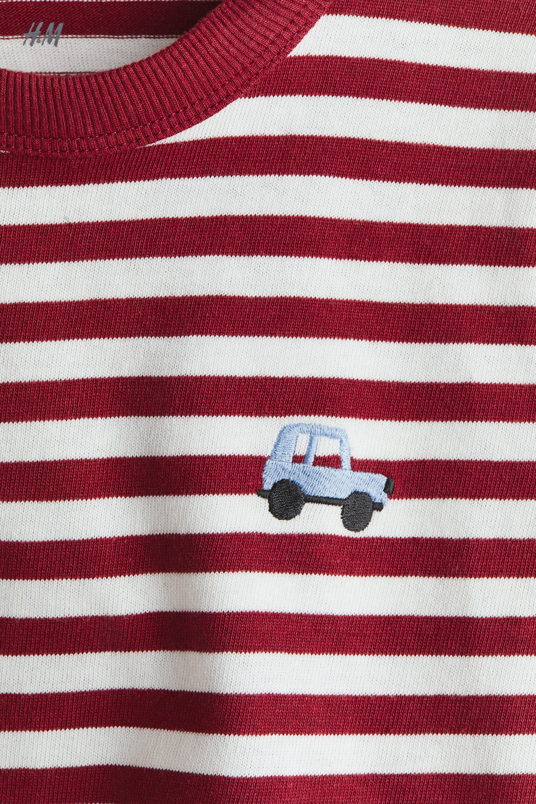 Embroidery-detail T-shirt