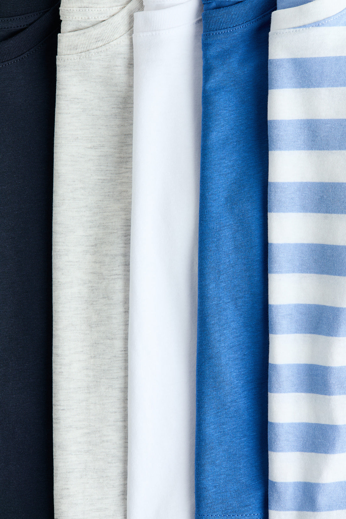 5-pack cotton jersey tops