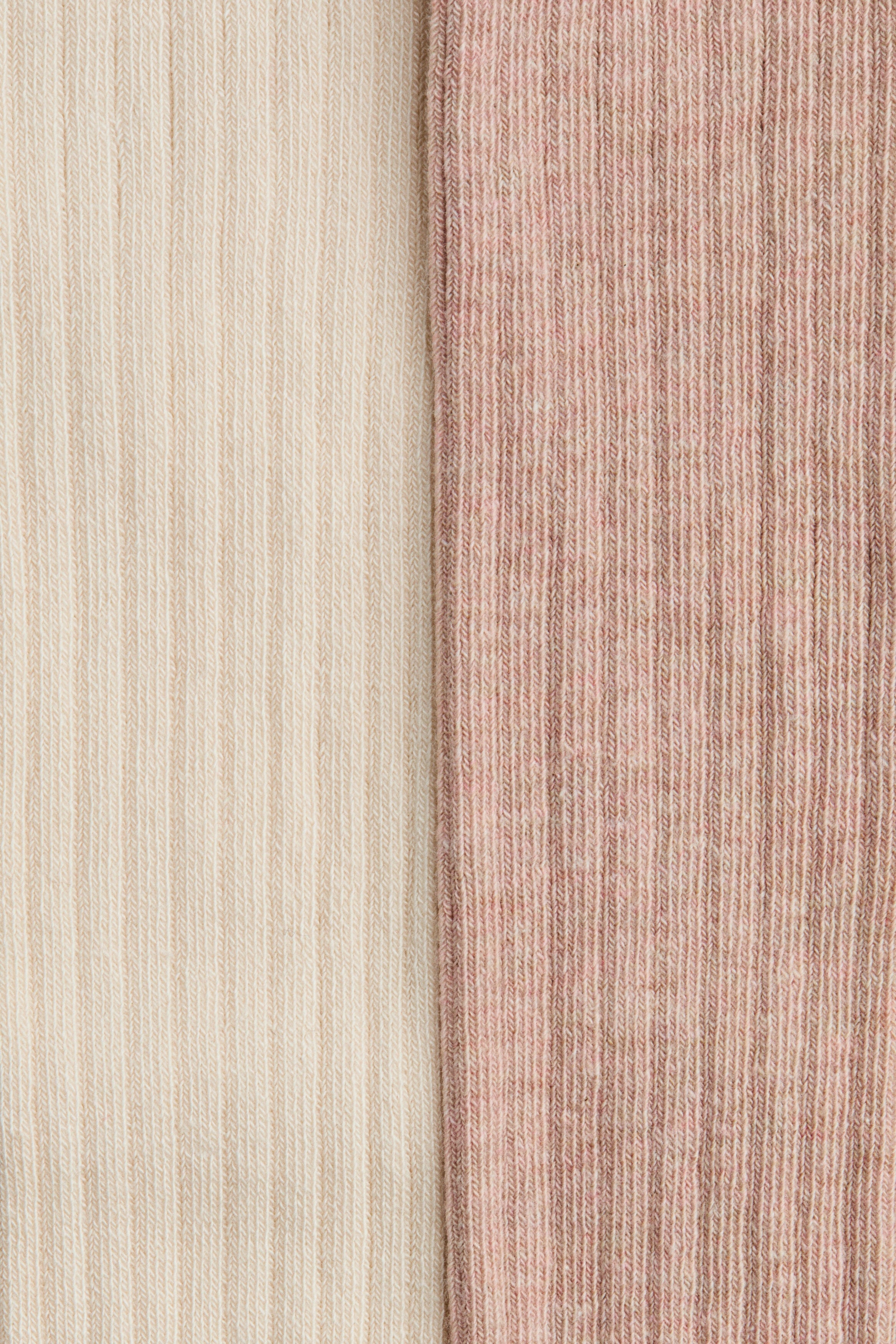 2-pack rib-knit tights