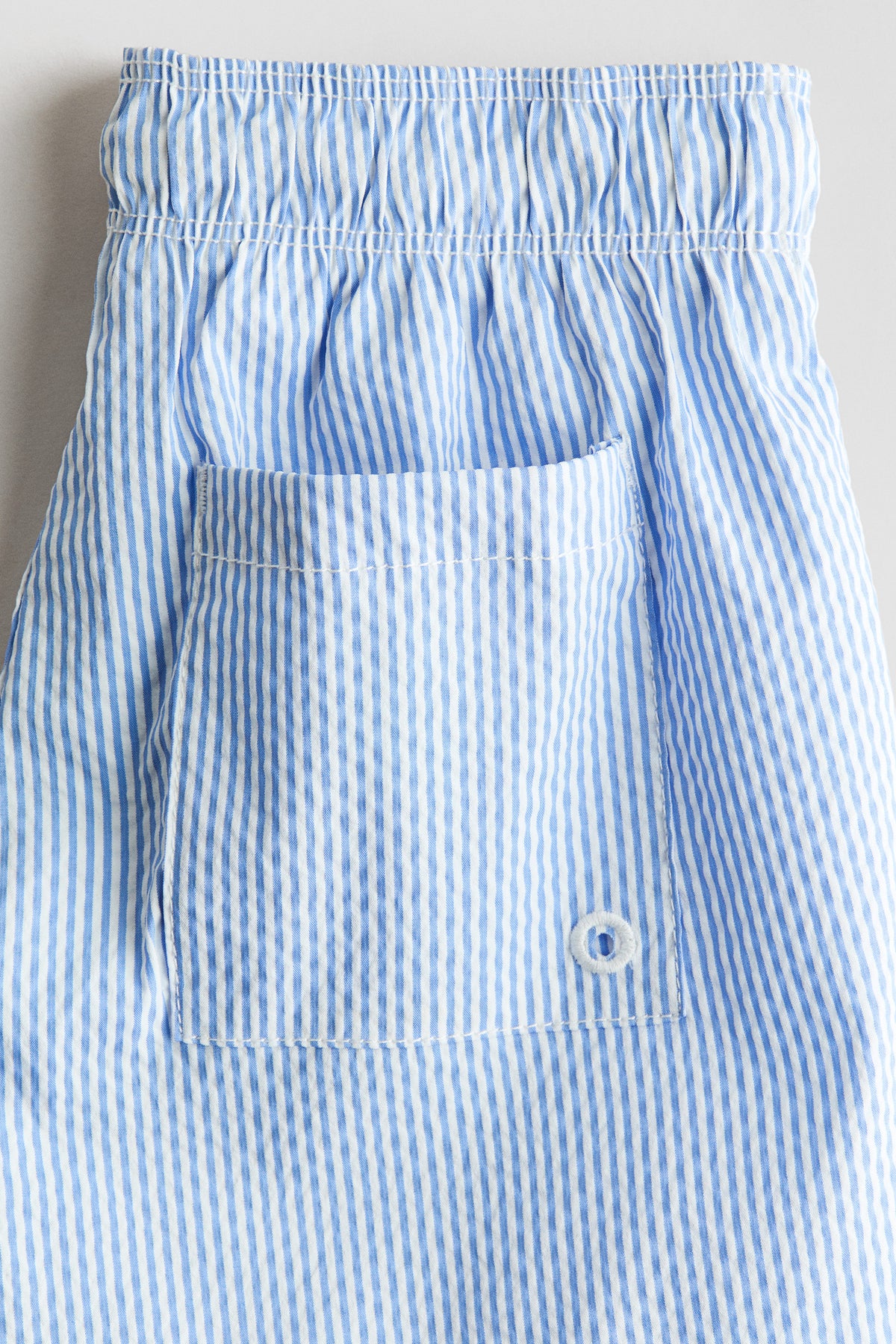 Patterned swim shorts