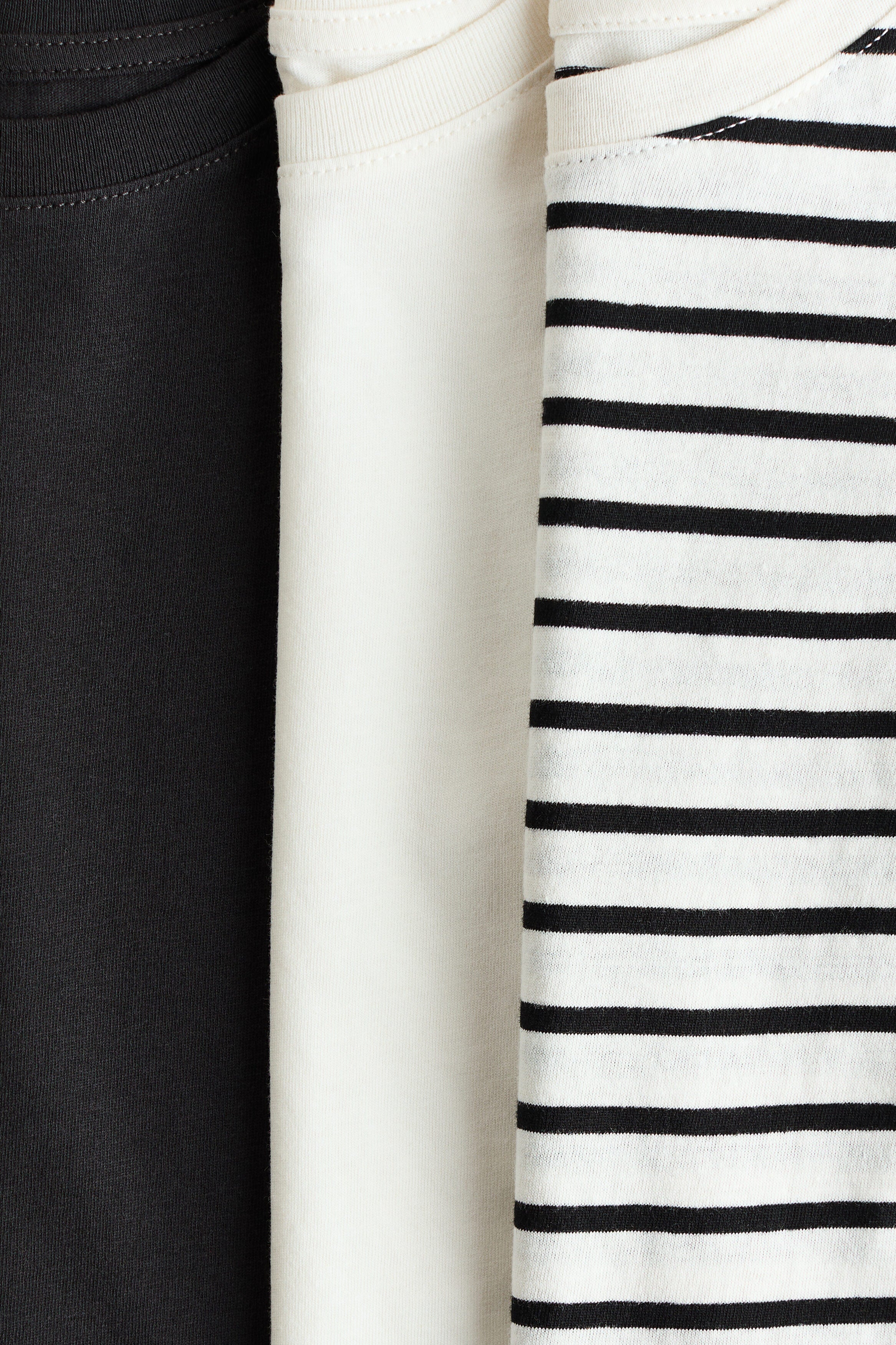 3-pack cotton T-shirts