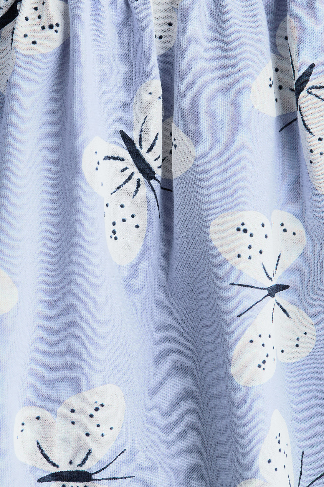 Patterned cotton dress