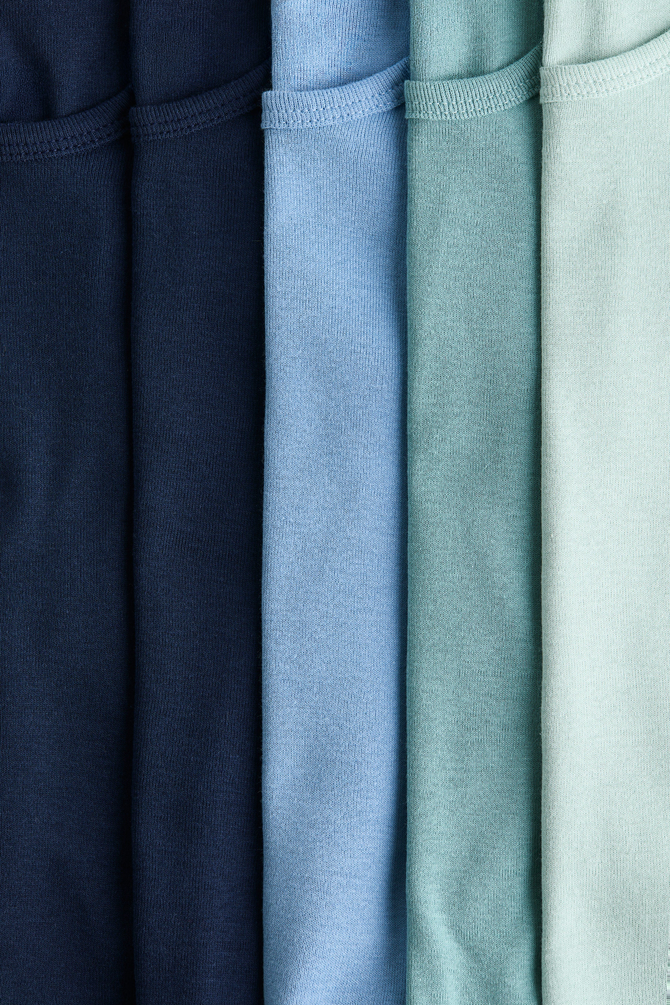 5-pack cotton vest tops