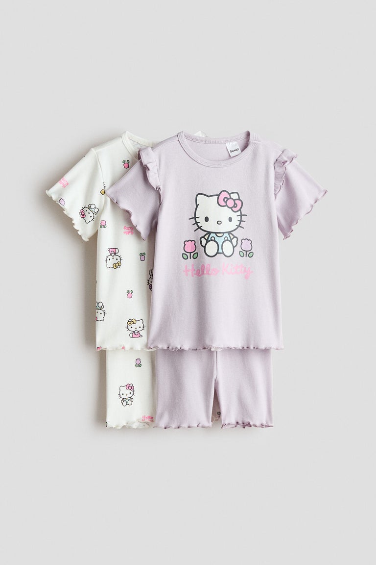 2-pack printed pyjamas Image 1 of 2