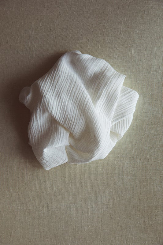 Cotton muslin comfort blanket