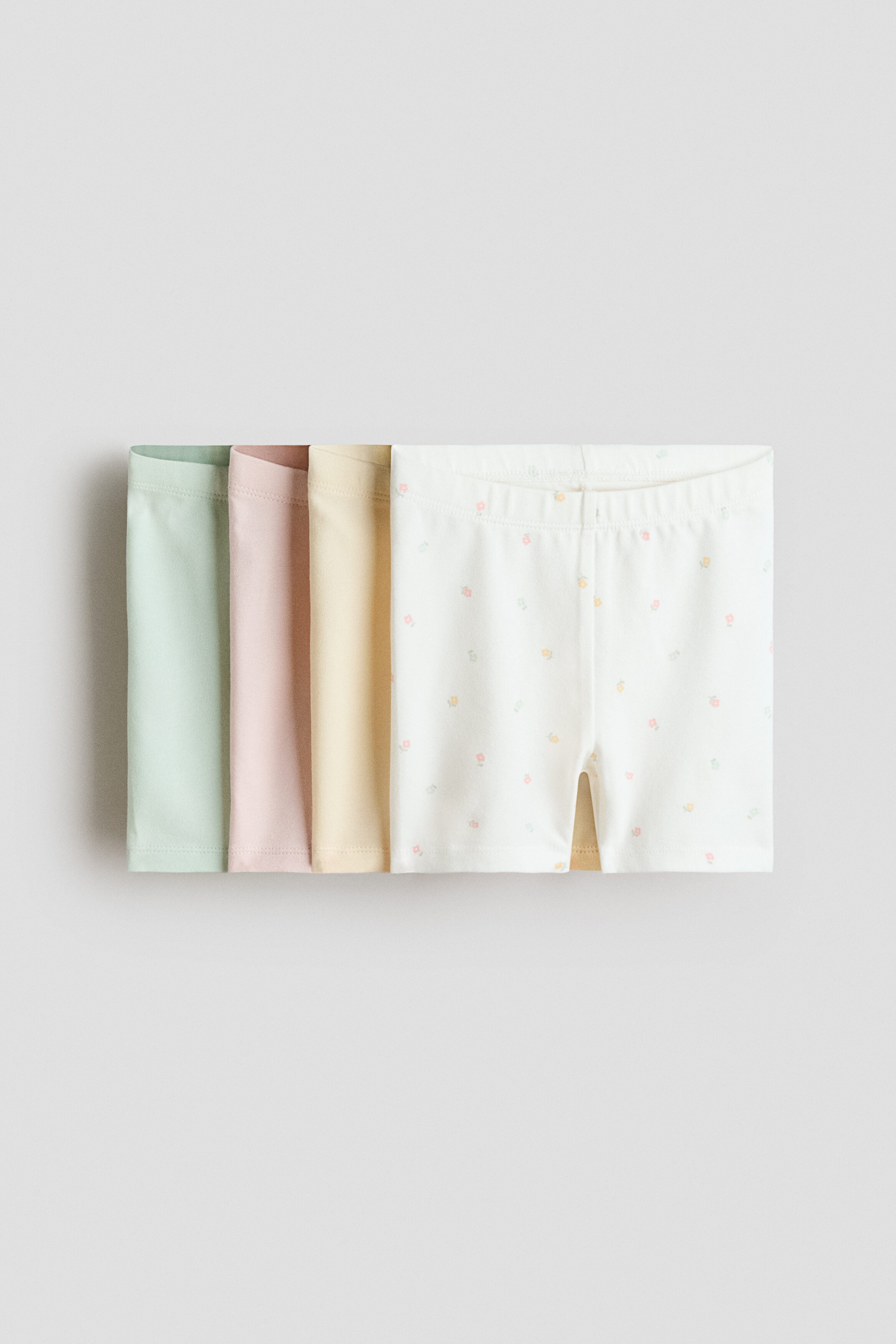 4-pack cotton cycling shorts
