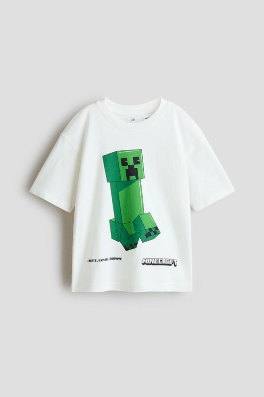 Oversized printed T-shirt