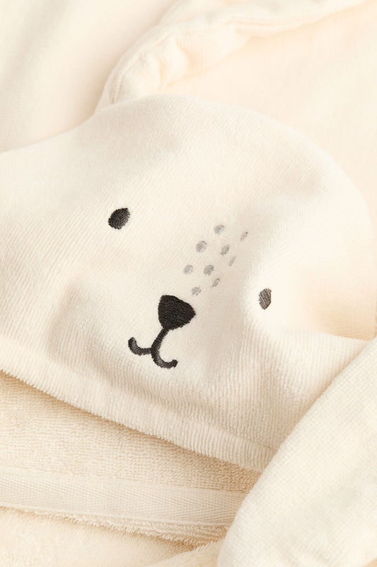 Hooded bath towel