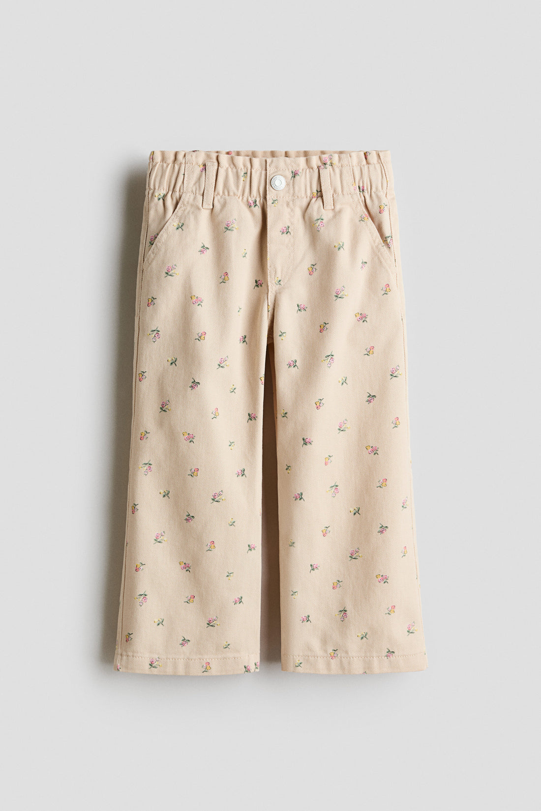 Wide leg paper bag jeans - 10Y
