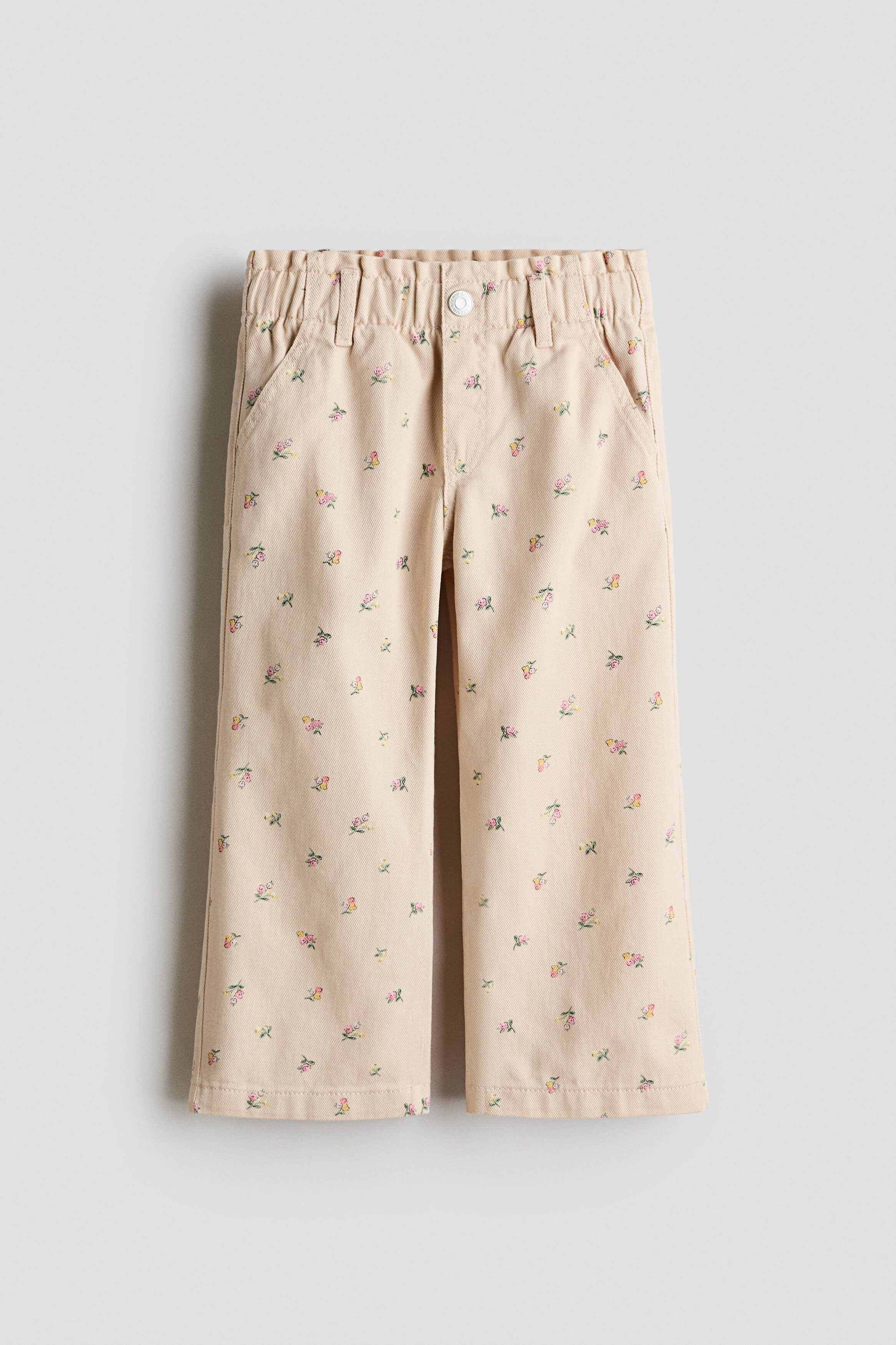 Wide leg paper bag jeans - 10Y
