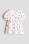 Seersucker cotton dress