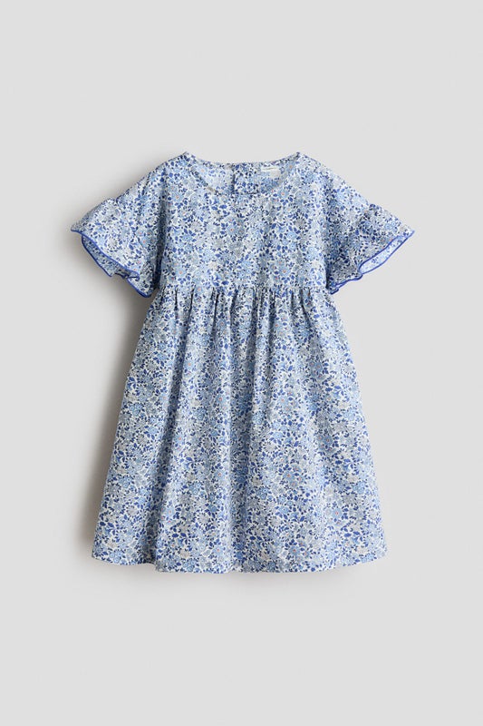 Printed cotton dress