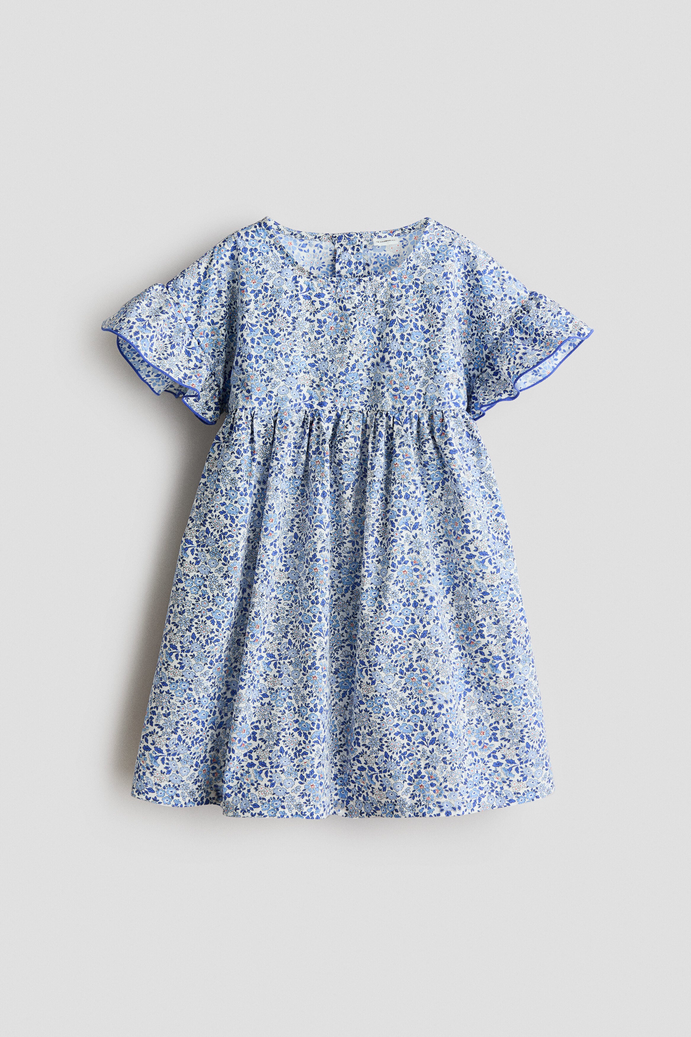 Printed cotton dress