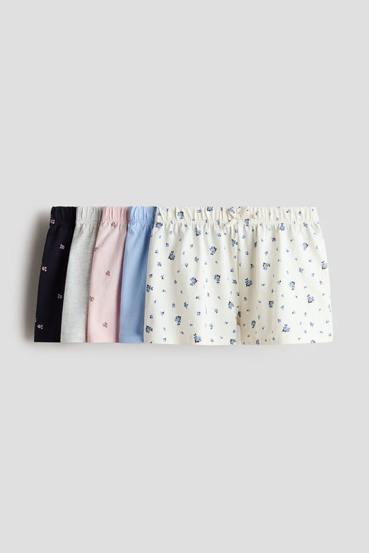 5-pack cotton shorts