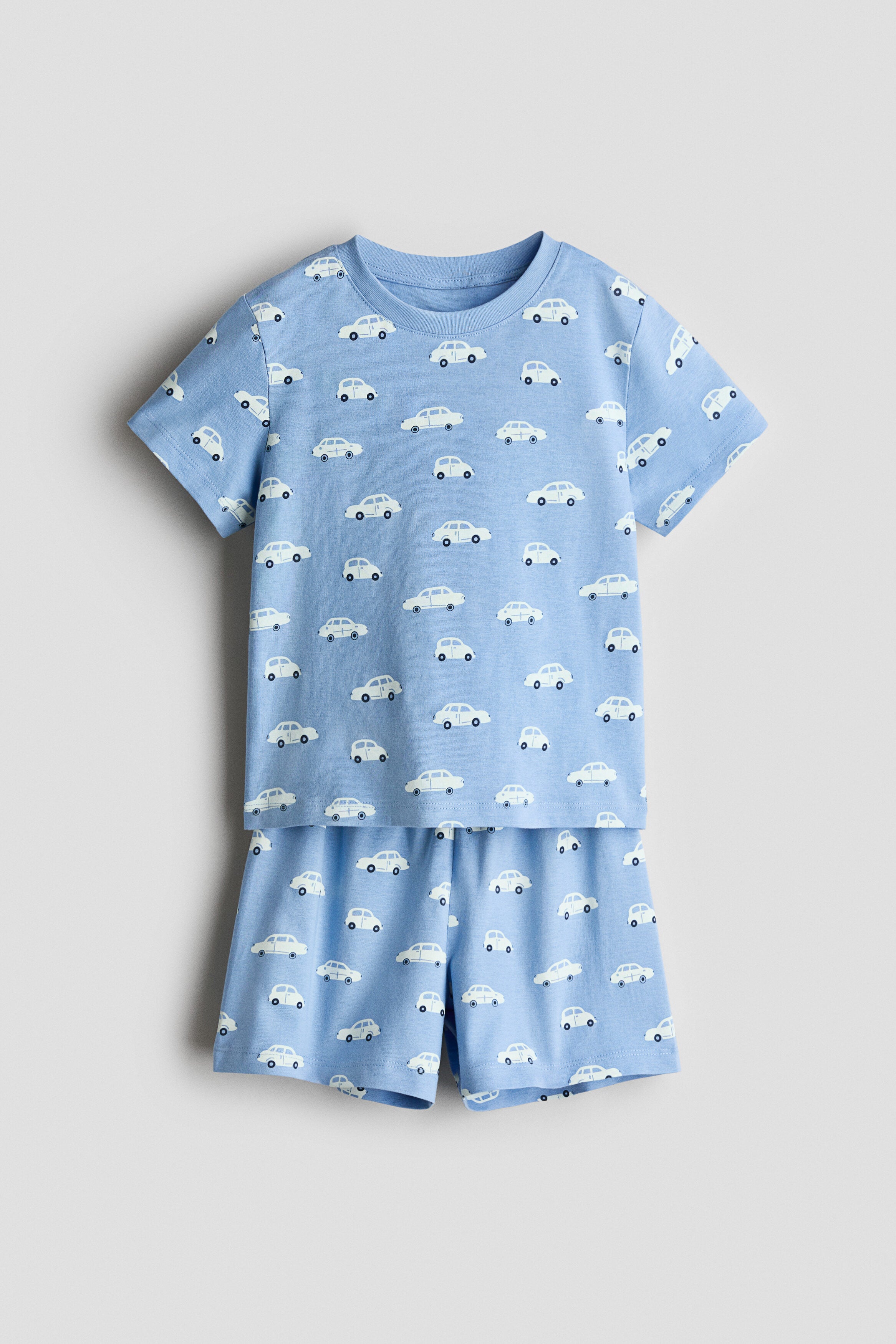 Printed pyjamas - Light Blue Cars / 1.5-2 Years