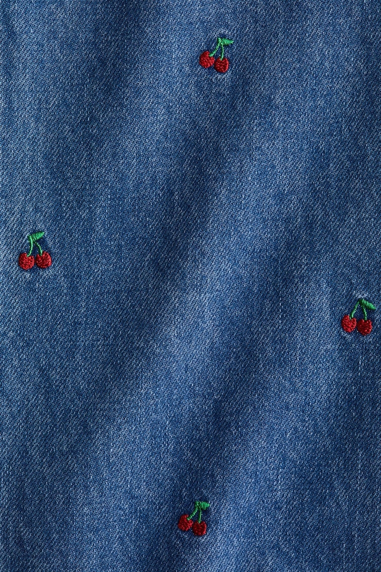 Wide Leg Paper bag jeans Image 3 of 4