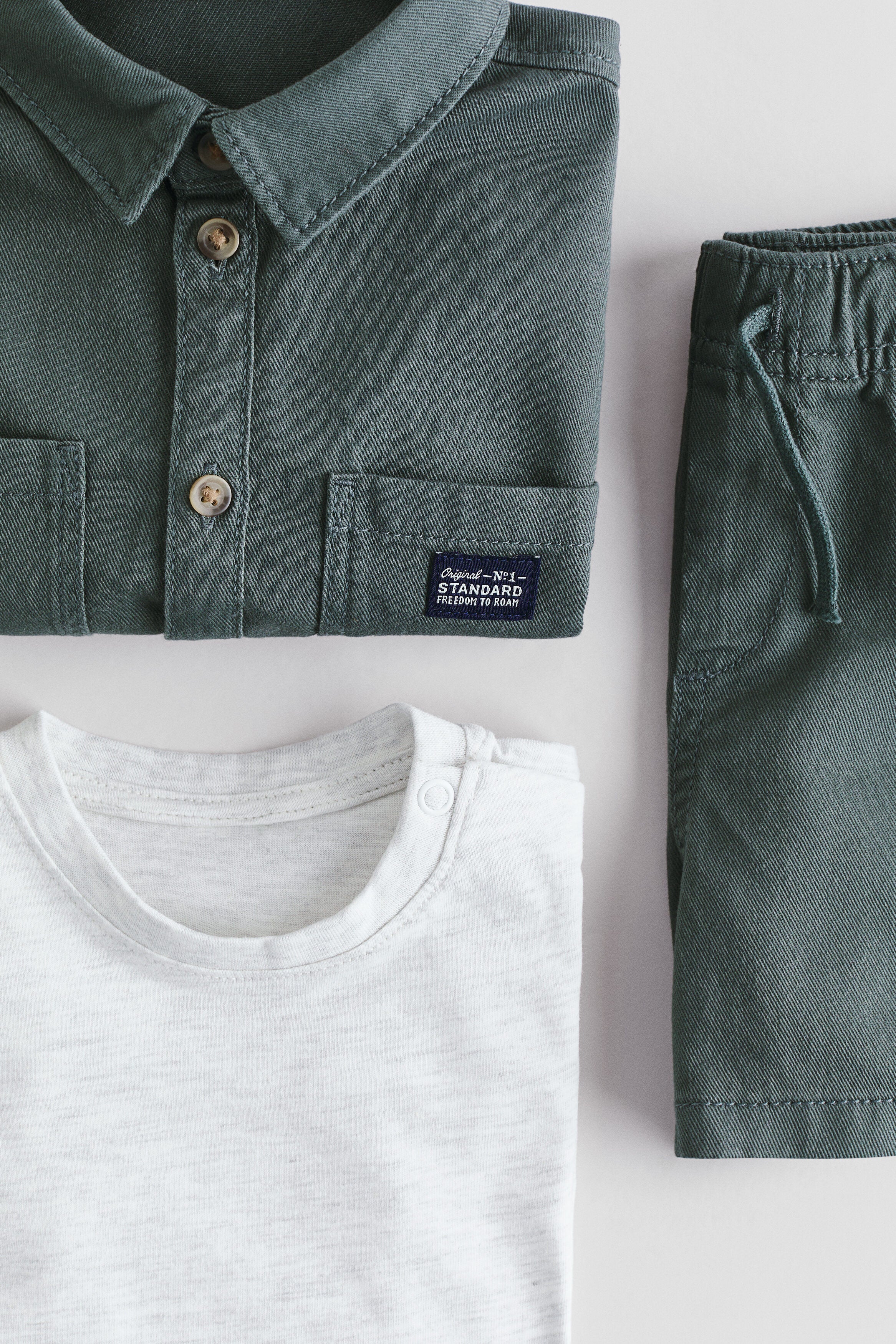 3-piece cotton set
