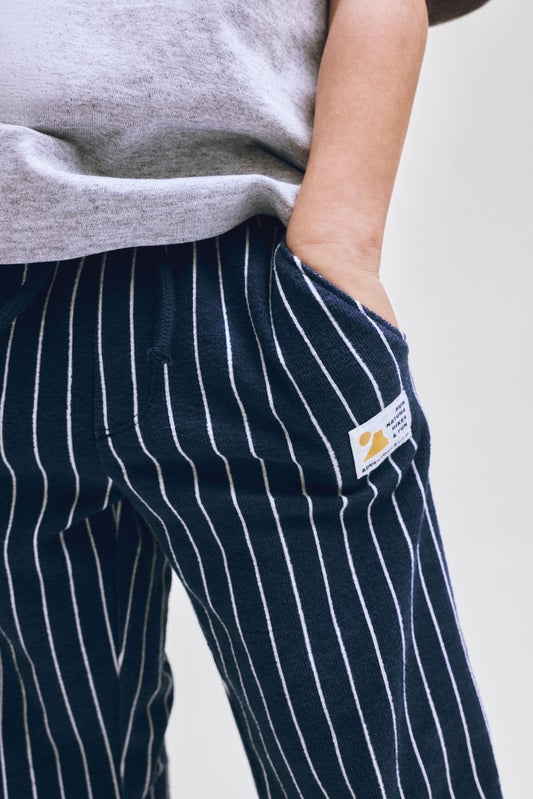 Terry drawstring trousers
