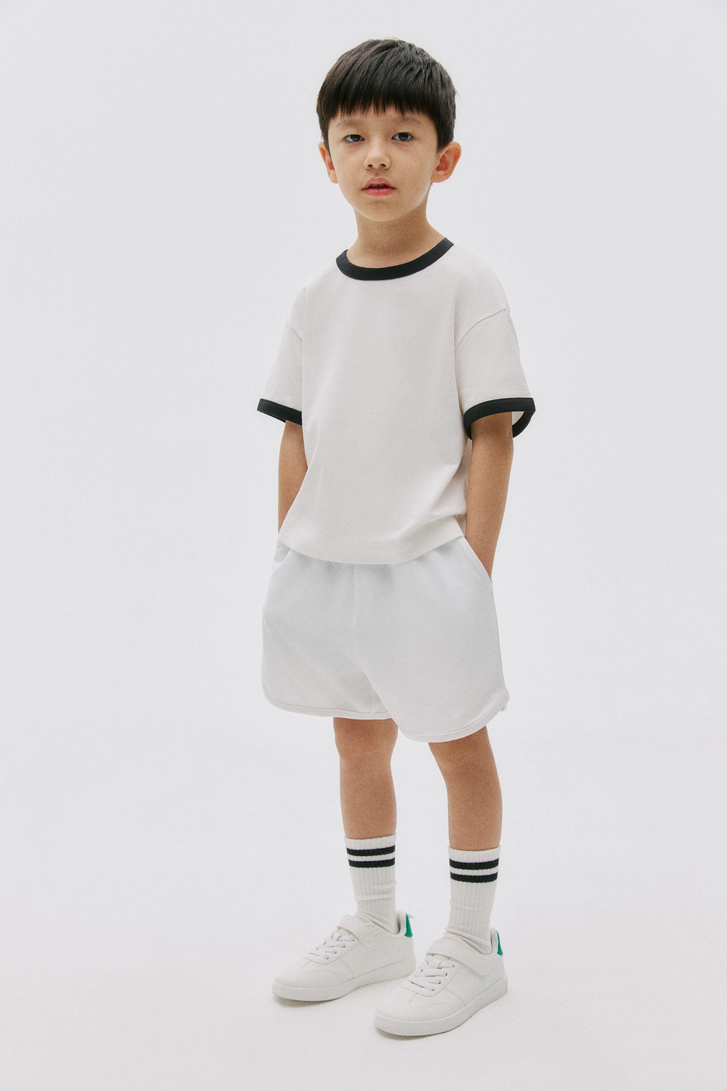 COOLMAX® Jersey shorts - White / 1.5-2 Years