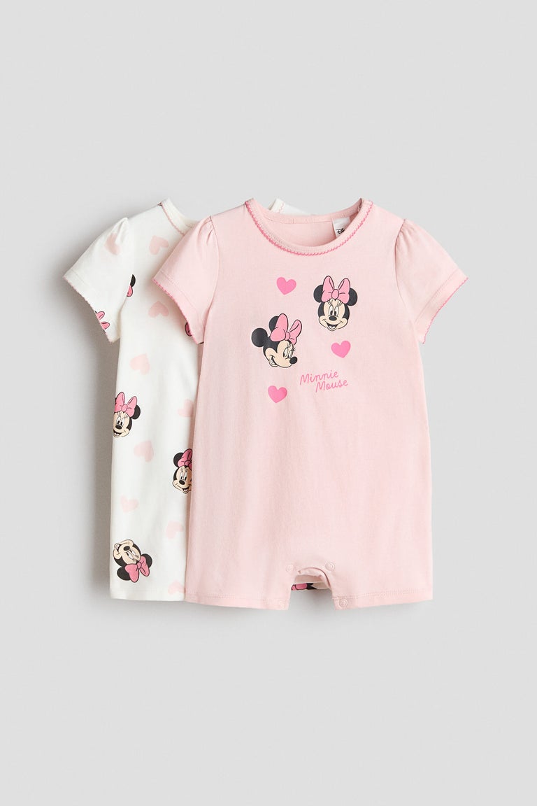 2-pack printed short pyjamas Image 1 of 2
