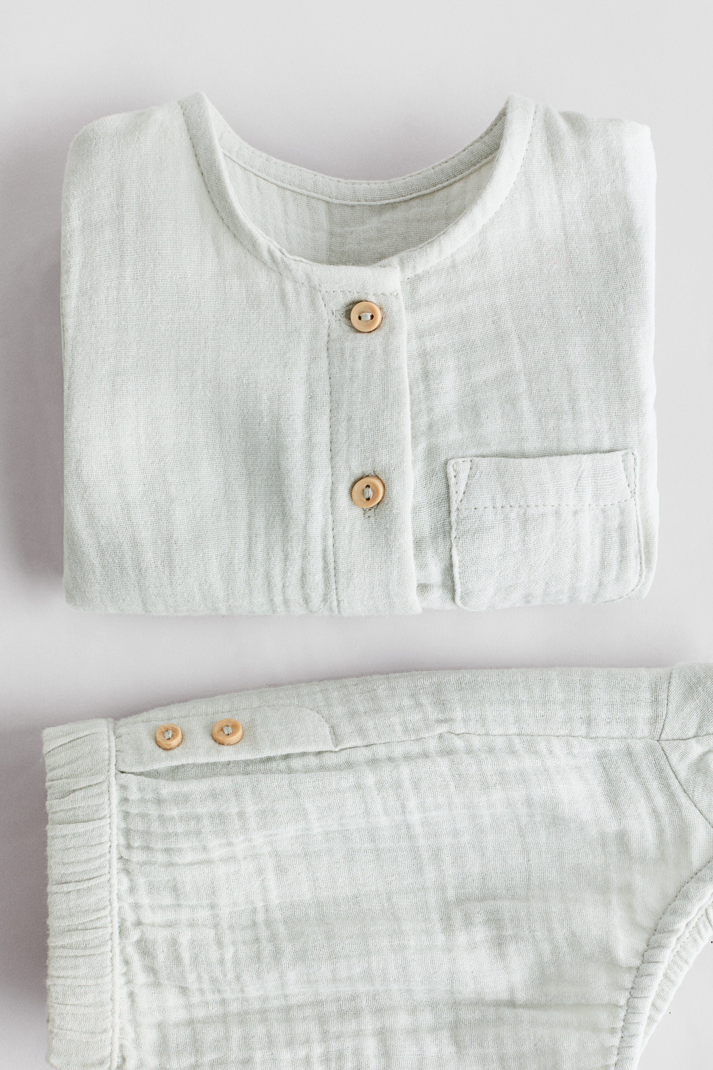 2-piece cotton muslin set