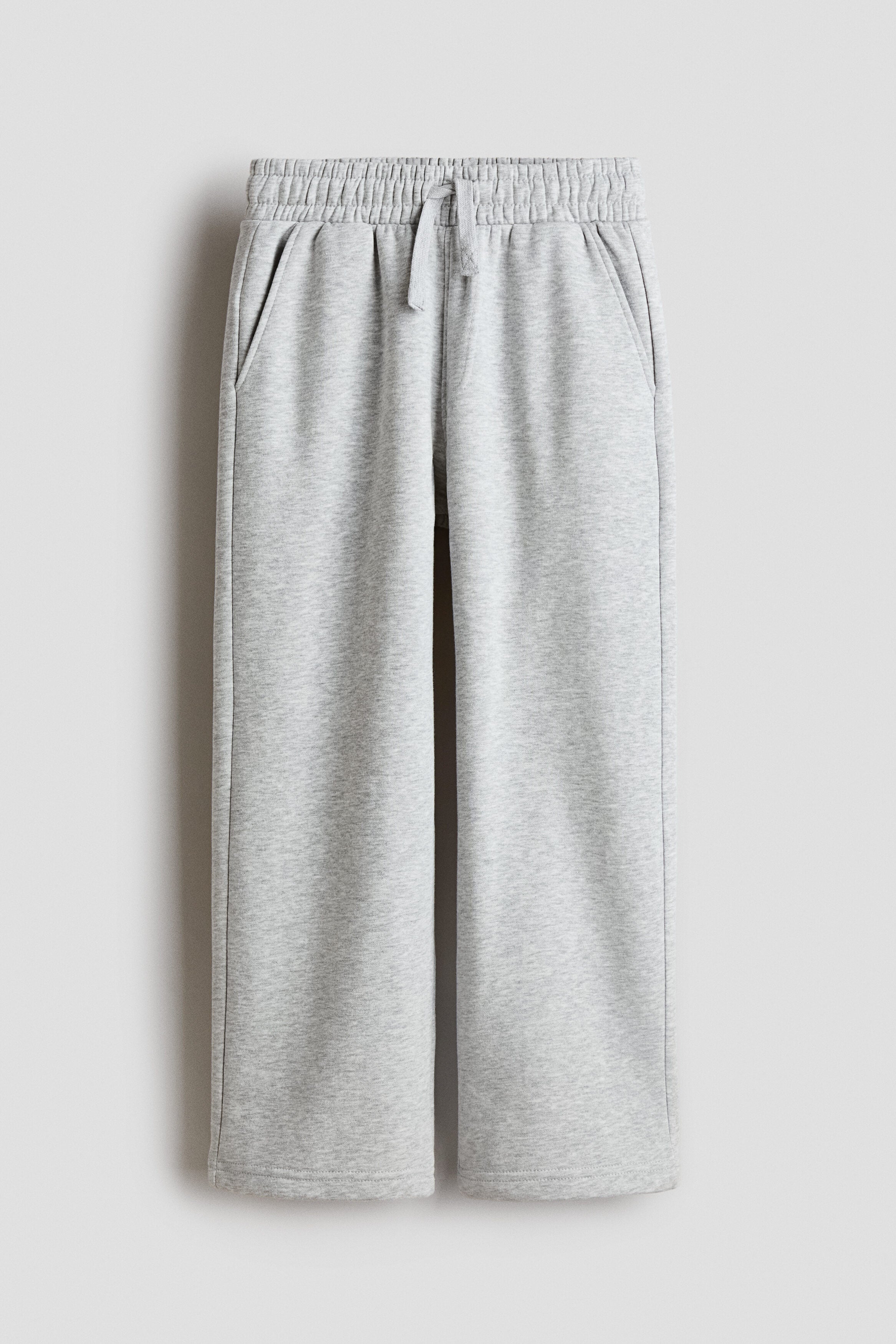 Brushed-inside joggers - Light Grey Marl 3 / 10-11 Years
