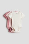 3-pack cotton bodysuits