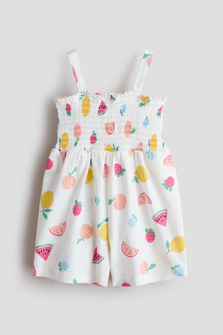 Cotton romper suit