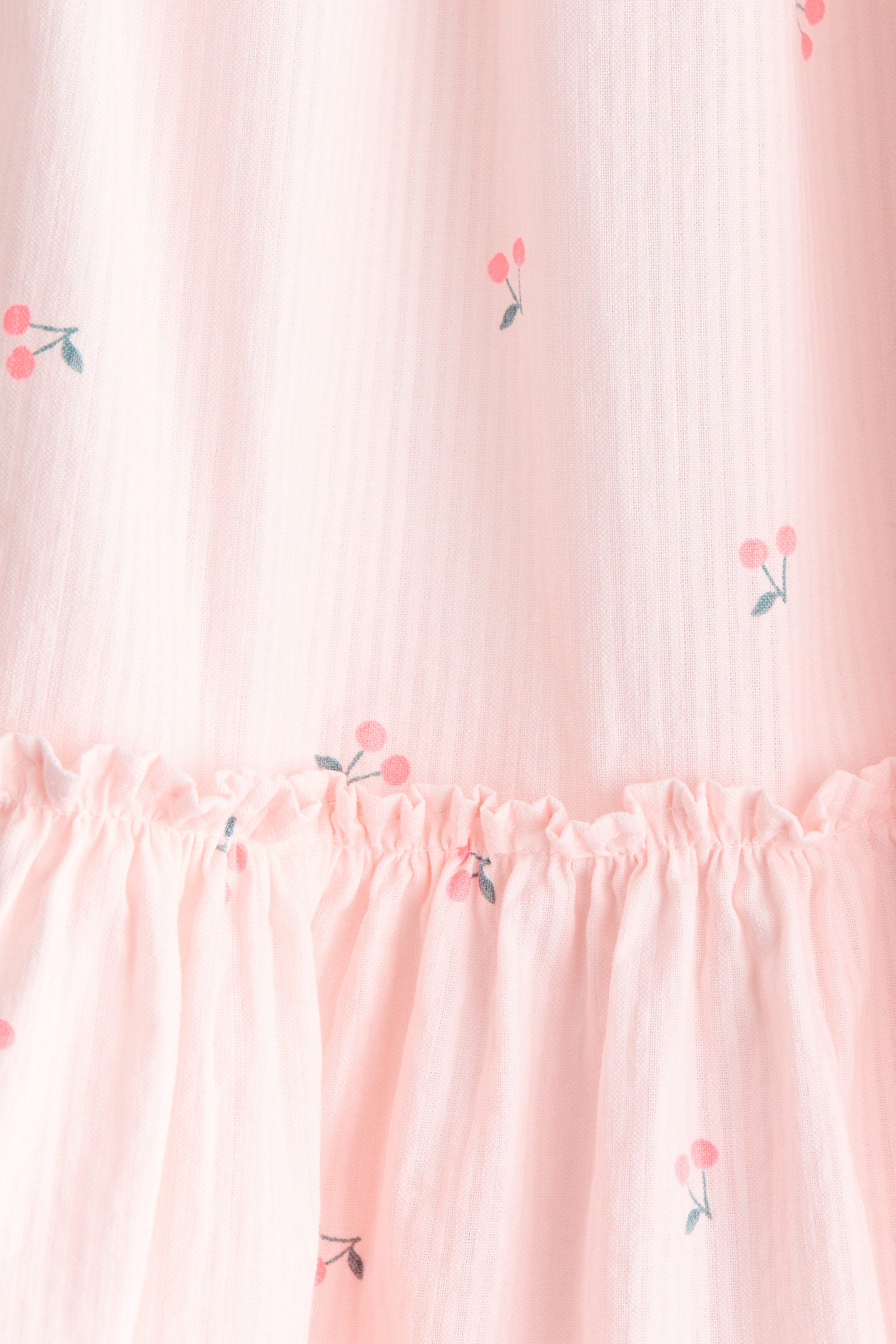 Flared cotton dress