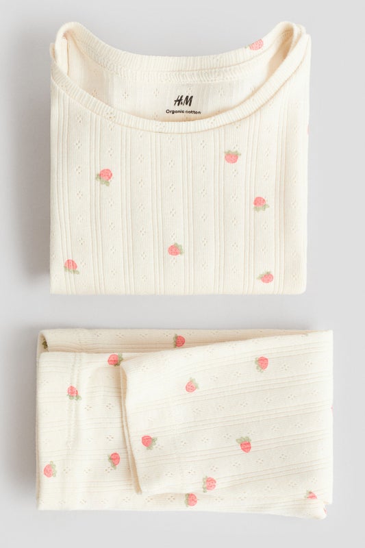 2-piece printed cotton set
