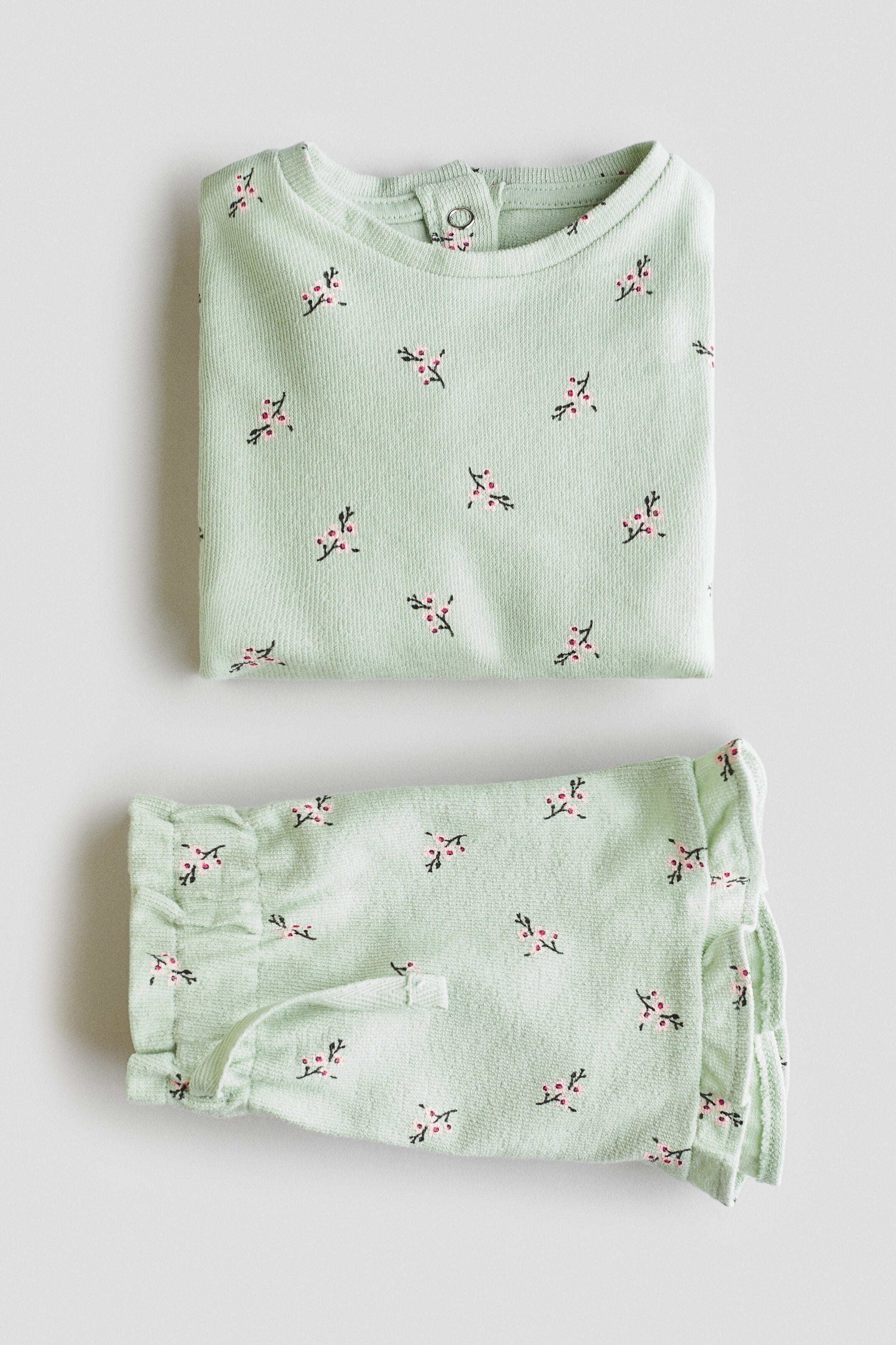 2-piece patterned cotton set