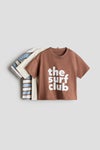 3-pack cotton T-shirts