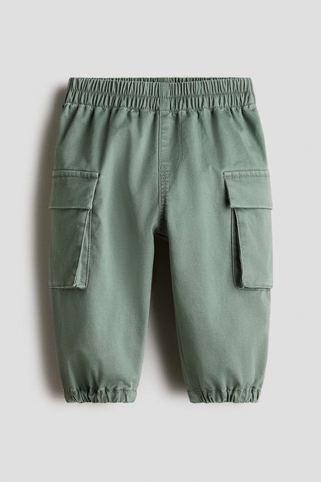 Cotton cargo trousers