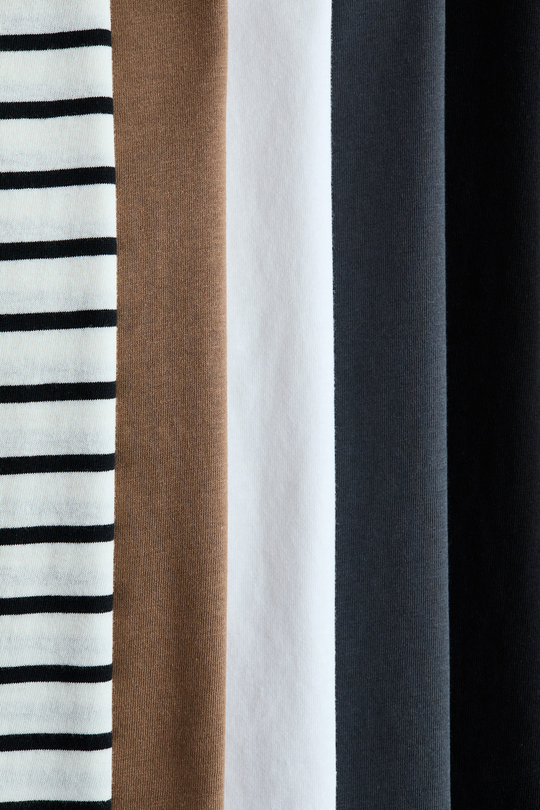 5-pack cotton T-shirts