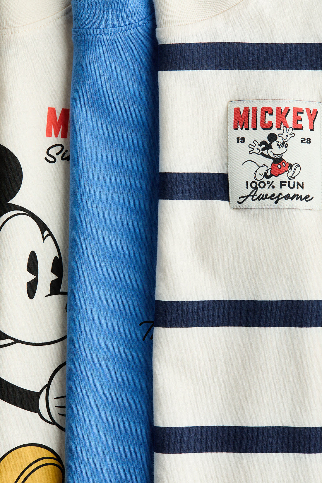 3-pack printed T-shirts