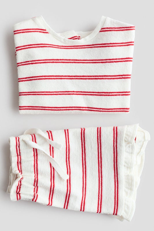 2-piece patterned cotton set