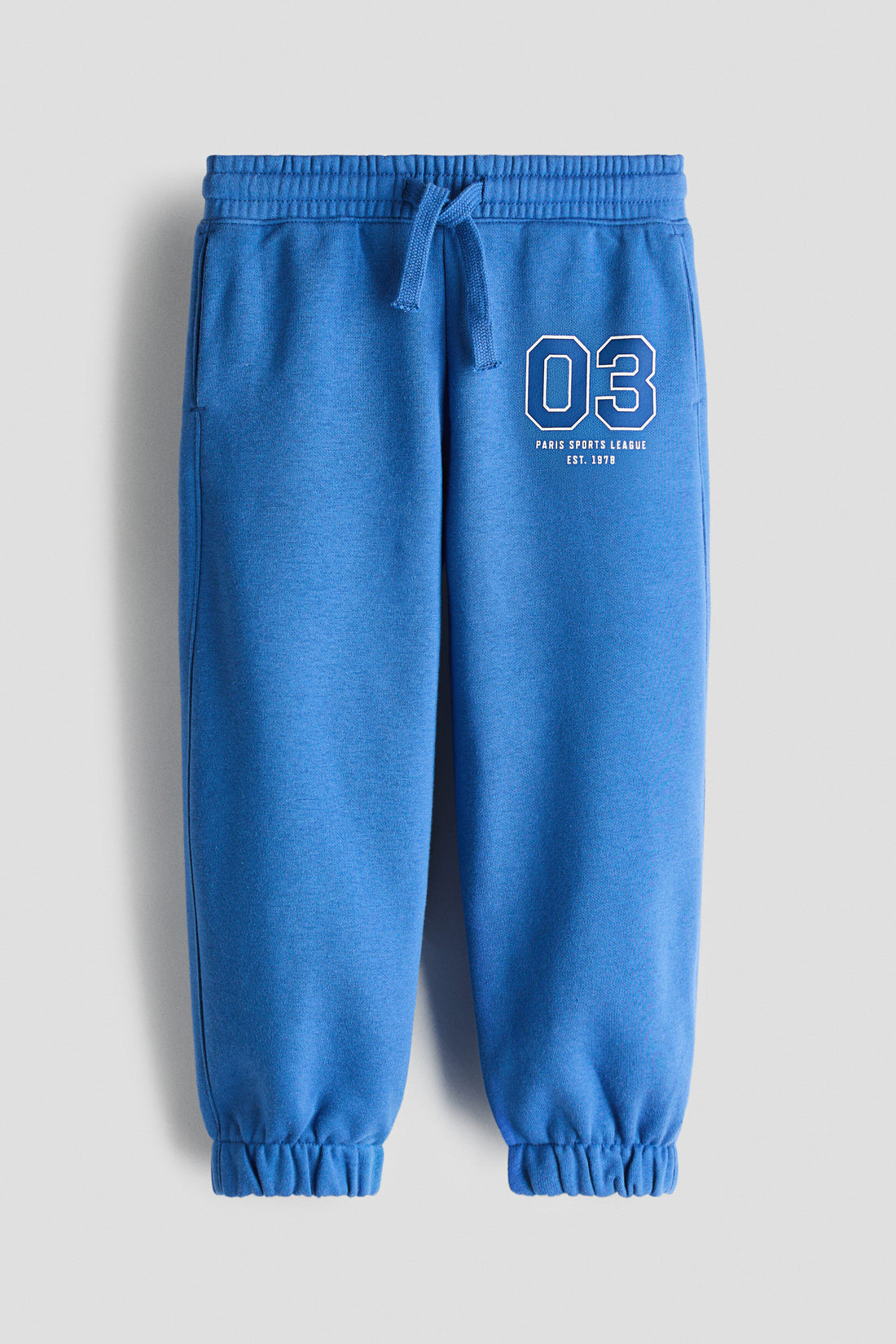 Embroidery-detail joggers - 2Y