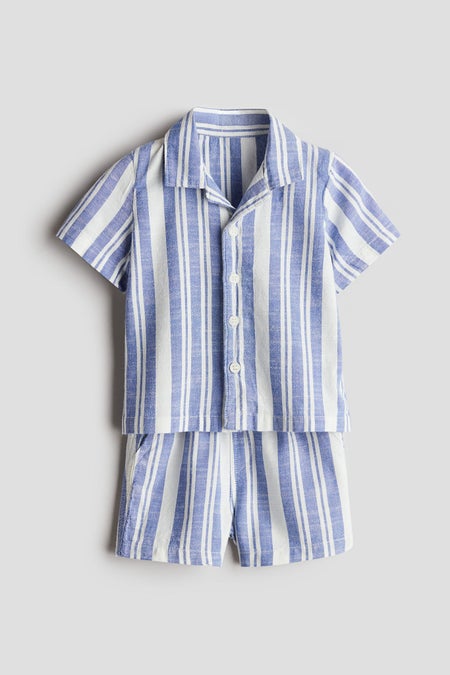 2-piece printed cotton set