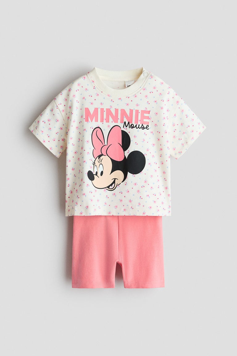 2-piece printed cotton set Image 1 of 2