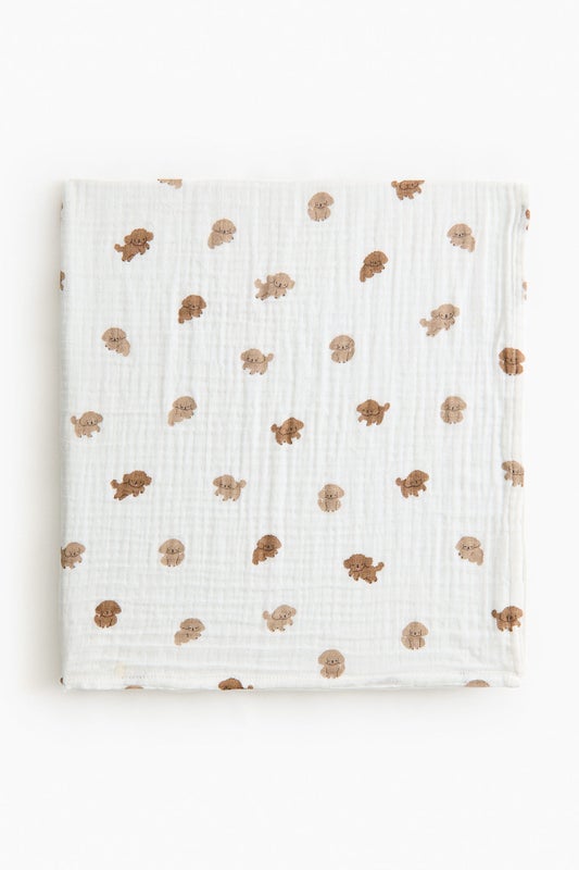 Muslin baby blanket