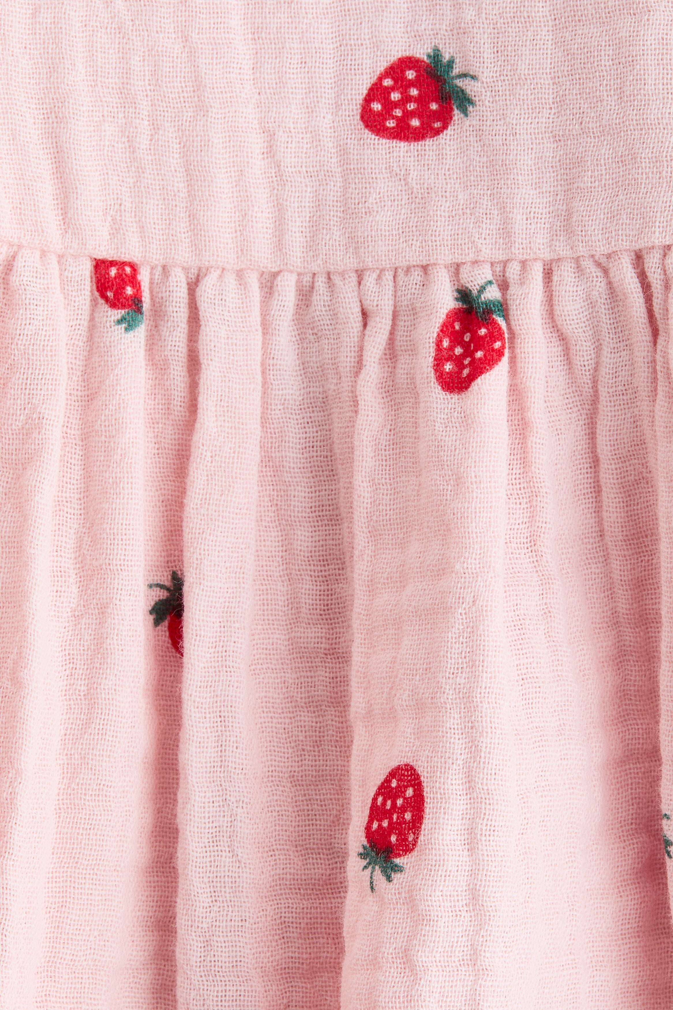 Seersucker cotton dress