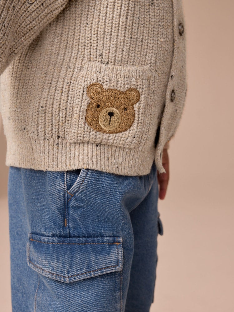 Neutral Bears Character Cardigan (3mths-7yrs)