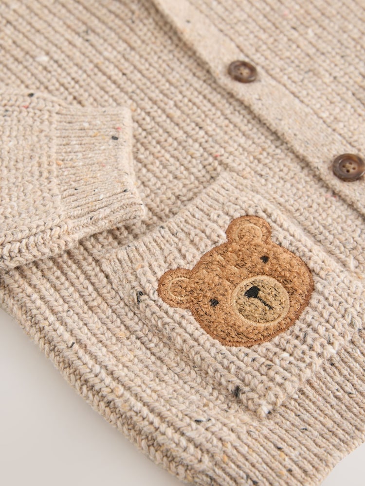 Neutral Bears Character Cardigan (3mths-7yrs)