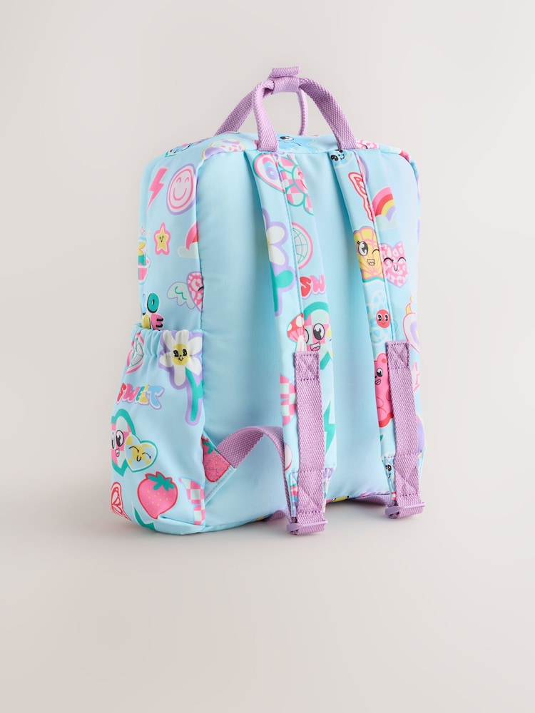 Blue Character Backpack